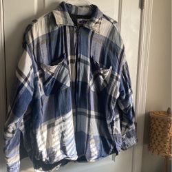 MENS INSULATED XL PLAID SHIRT