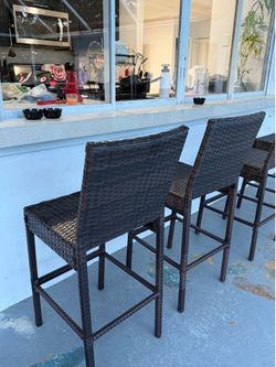 Patio bar stools