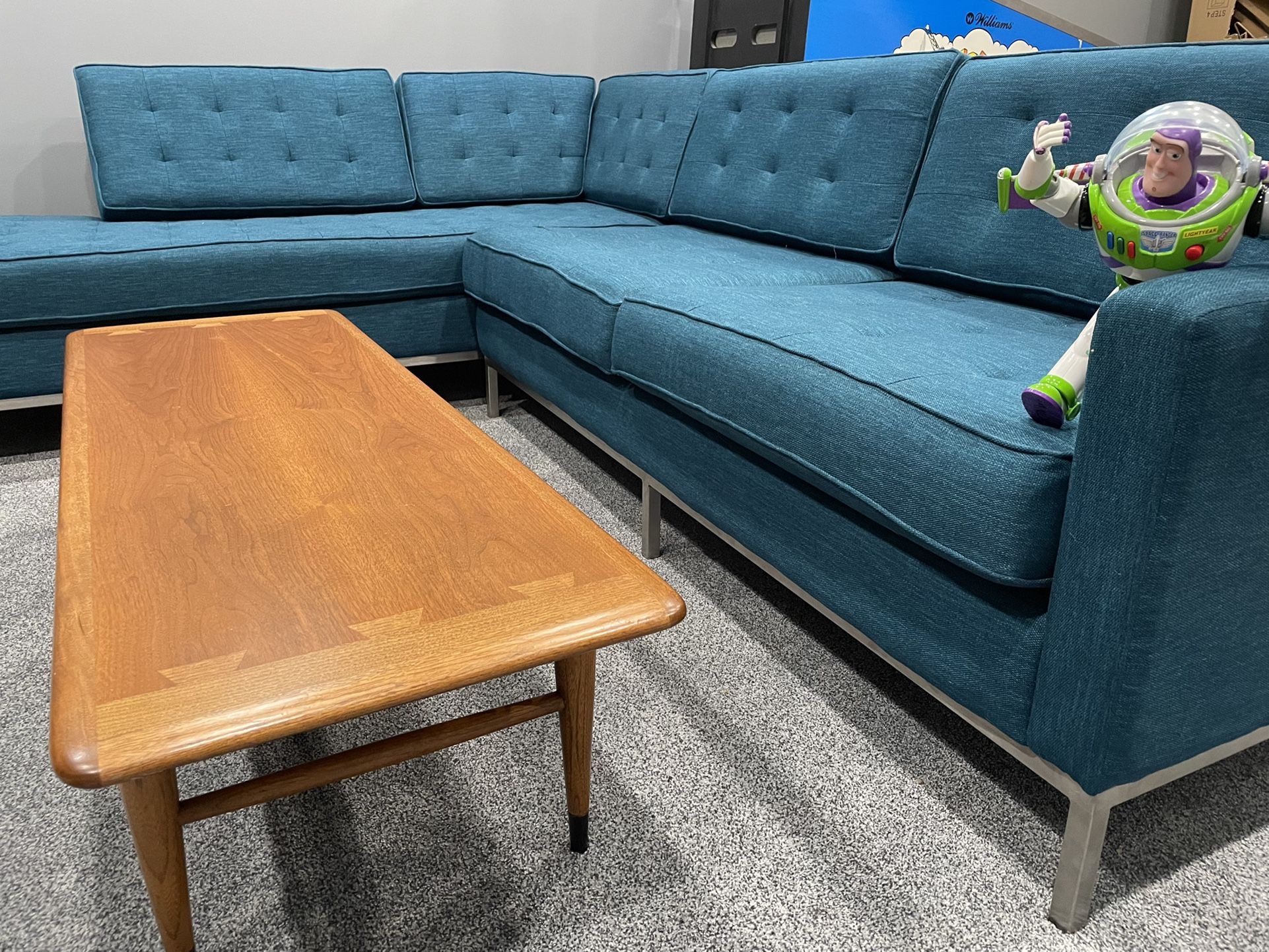 (Pending Pickup) Mid Century Modern Joybird Sectional Sofa