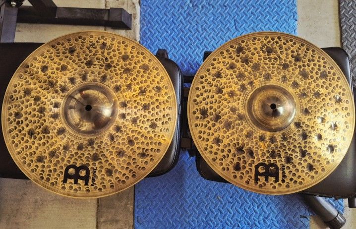 Meinl Cymbals Pure Alloy Custom Extra Thin Hi-hat Cymbals 15 inch