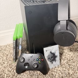 Xbox series X 1tb plus 2TB