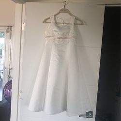 David’s Bridal Flower Girl Dress Size 12