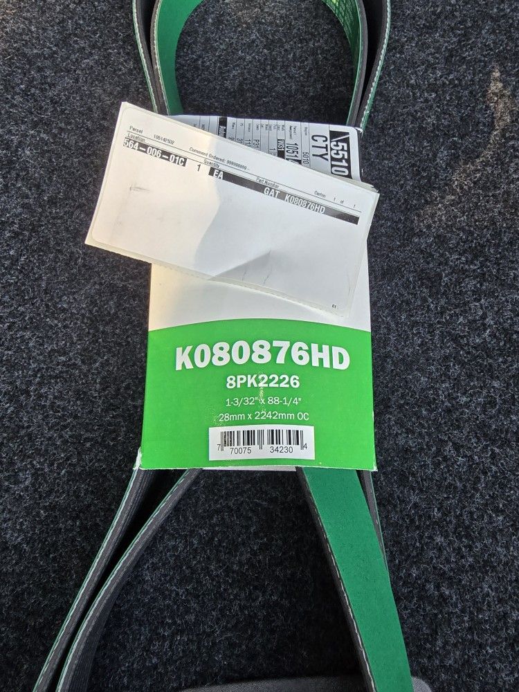 Gates K080876HD Belt