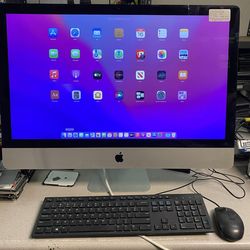 iMac 27-inch late 2015 I7 @ 4 GHZ 16GB RAM  1TB flash storage  macOs Catalina Version  12.7.6