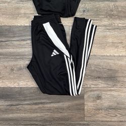 Black Tiro Pants Soccer Size Small