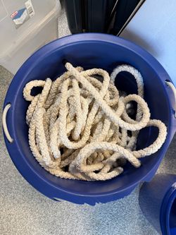 Used 5/8 rope 8 strand / plait 250ft