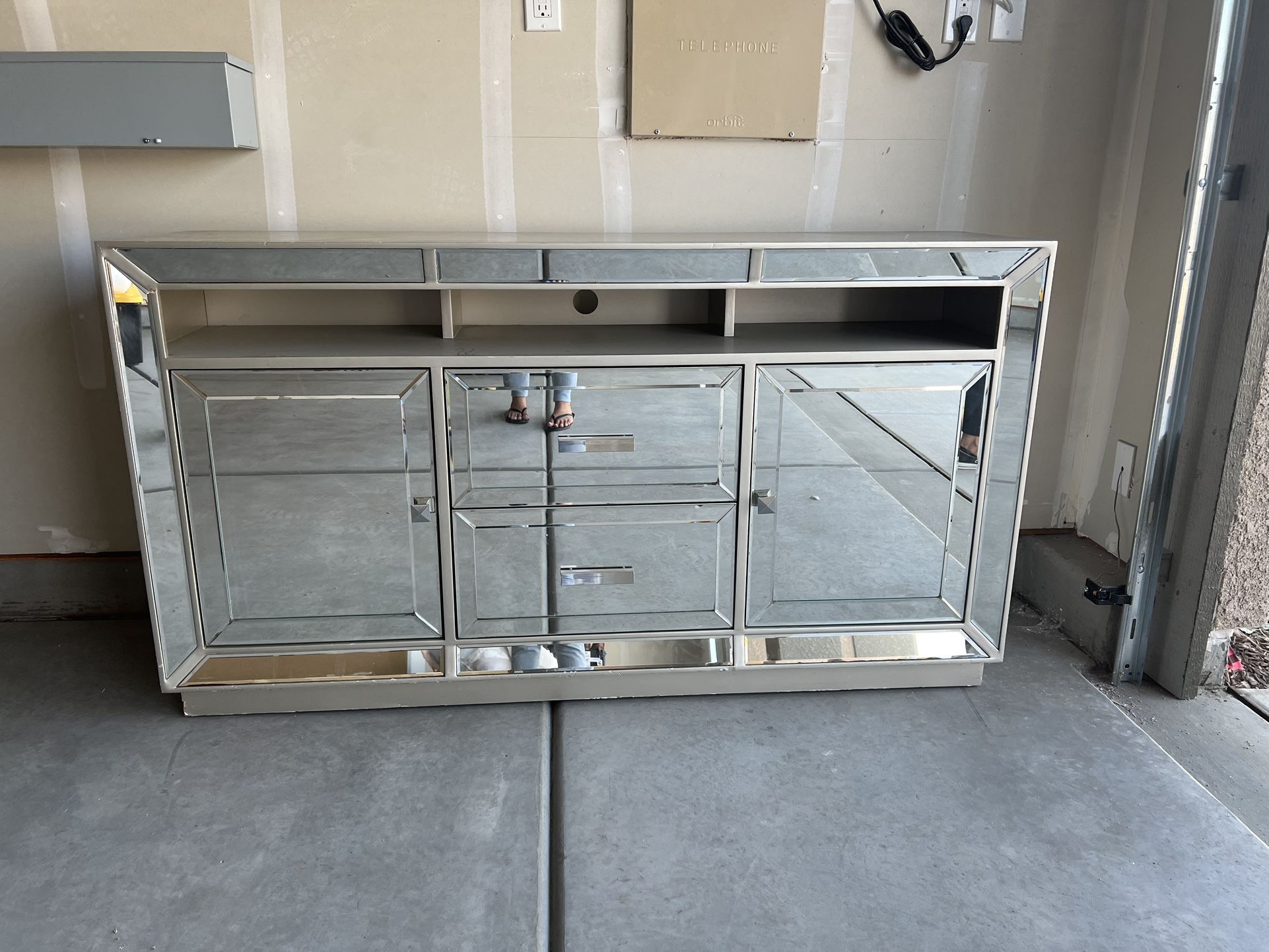 Mirrored Console Table