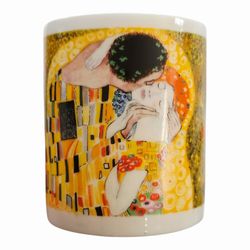 Gustav Klimt THE KISS 16 ounce Mug by Chaleur Masters Collection Burrows