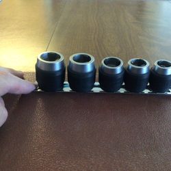 NEW 5 Piece Set Of Craftsman Extreme Grip Socket Set 