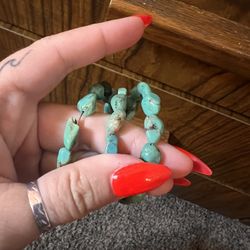 TURQUOISE WRAP BRACELET ;; $10 IN 33312