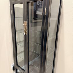 Glass and Wood Luxury Display Cabinet