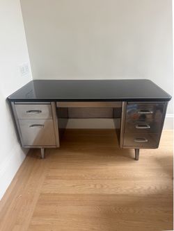 Chrome Tanker Desk