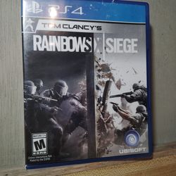 Ps4 Rainbow Six Siege
