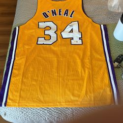 Shaq Autographed Jersey