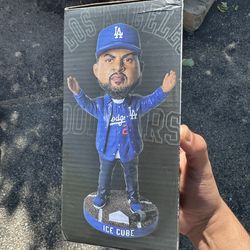 Dodgers ice cube bobble head