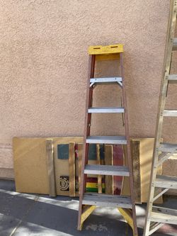 6’ Werner Double Sided Ladder