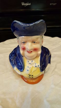 Vintage English J Bull Character Toby Mug