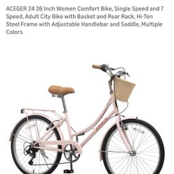 24 In 7 Speed Bicycle 