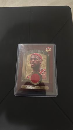 LeBron James card