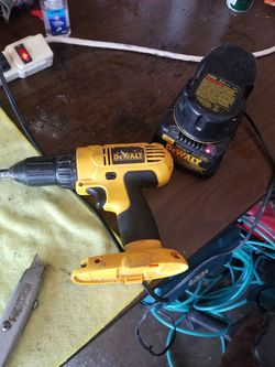 Dewalt drill with charger