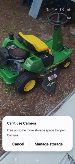 Riding lawnmower John Deere GX85