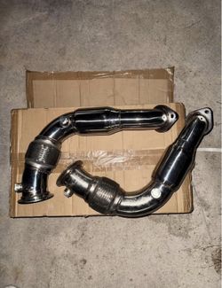 BMW n63 Catless Downpipes + Hardware