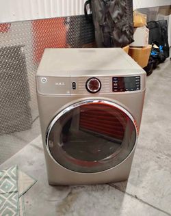 GE GFD65ESPNSN Electric Front Load Dryer 7.8 cu.ft.