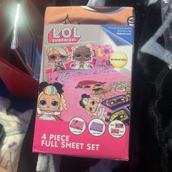 lol Doll Full Size Sheet Set 