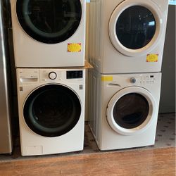 New  Scratch And Dent  LG  Set  / Kenmore  Set  Wascher And Dryer