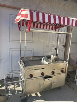 New Food Cart Mobile Removable