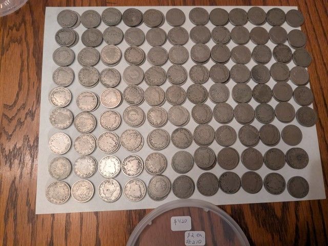 V Nickels/ Liberty Head Nickels