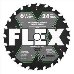 FLEX 6-1/2-in 24 -Tooth Rough Finish Carbide Circular saw blade Individual