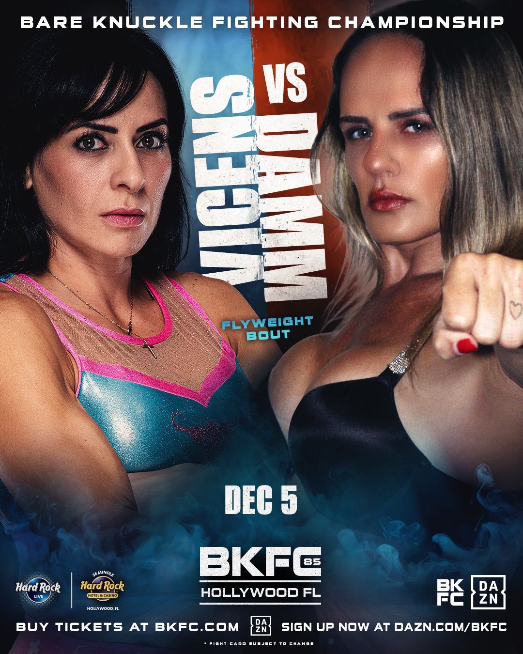 BKFC 85 Tickets At The Hard Rock Casino & Hotel