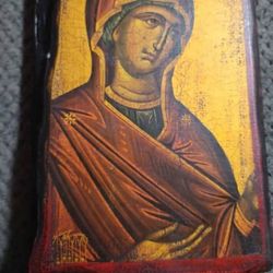 antique Russian icon/icono antoguo Ruso
