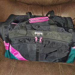 Vintage 90s Duffel Gym Bag Locomotor Sport Nylon Large Travel