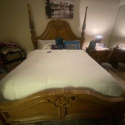 King Size Bedroom Set Brown