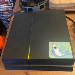 PS4 Console With Games 