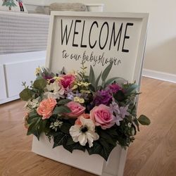 Baby Shower Welcome Sign