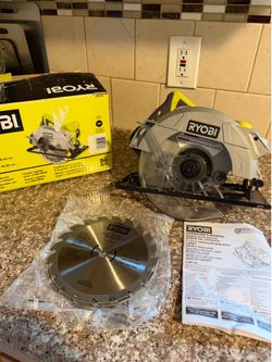 Ryobi circular saw with laser 14amp