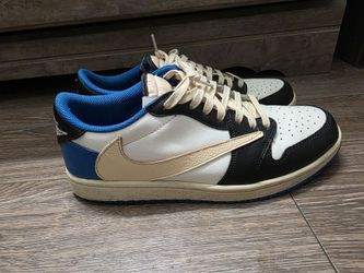 Travis Scott x Fragment x Air Jordan 1 Low OG Military Blue