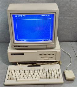 Vintage Tandy 1000 TX Computer w/ Tandy CM-5 RGB Monitor & Keyboard - Tested On
