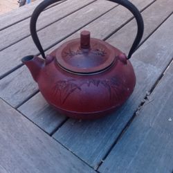 Japanese Cast Iron Tea Pot