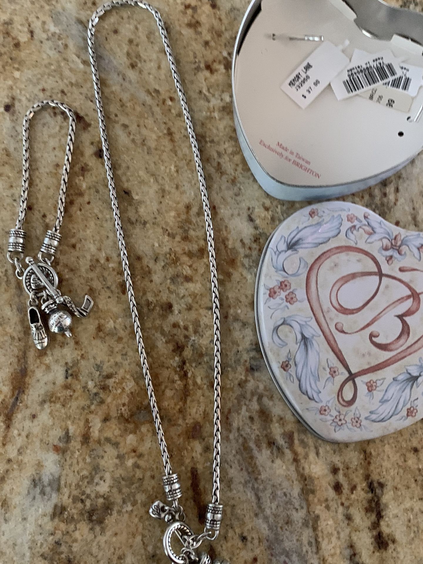 Brighton Golf Necklace & Bracelet