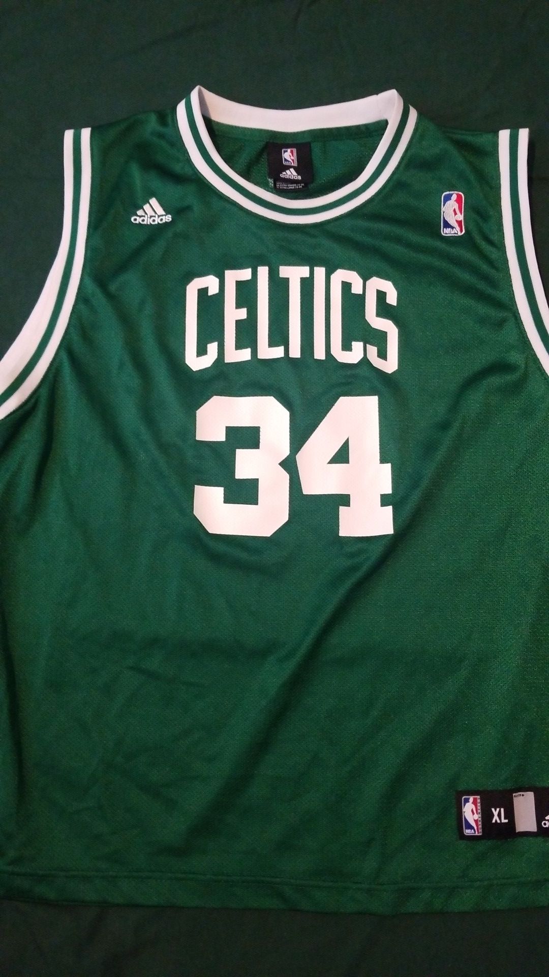 Adidas Youth XL Boston Celtics Jersey Pierce 18/20