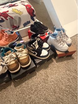 Toddler sneakers Jordans, New balance & Yeezy