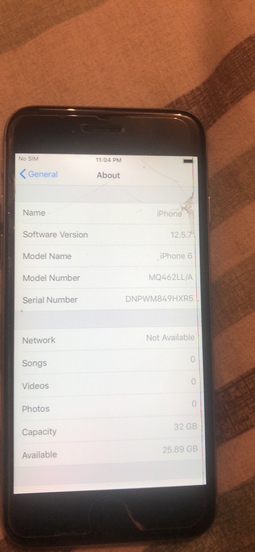 iPhone 6 Unlocked With Case