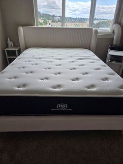 Queen Bed frame & Mattress