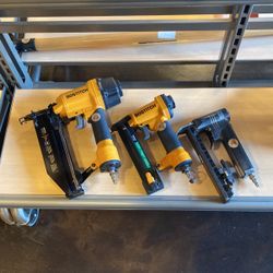 Bostitch or Dewalt Pneumatic Nailers - Priced On Each Item
