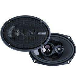 Memphis Audio PRX6903 Power Reference Series 6x9 3-Way Coaxial Speakers with Swivel Tweeters - Pair

