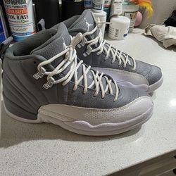 USED Jordan 12 Retro Stealth Gray 7M